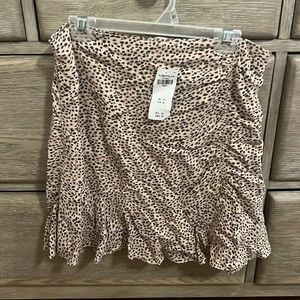 NWT Cheetah skirt from Abercrombie
